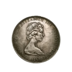 سکه الیزابت 25 پنس گرنزی 1978 میلادی