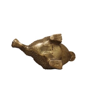 مجسمه قورباغه وزغ برنزی