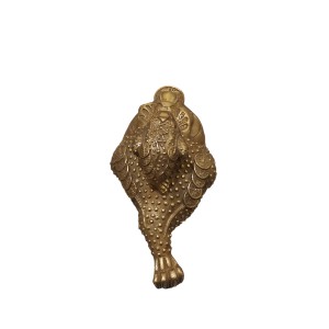 مجسمه قورباغه وزغ برنزی