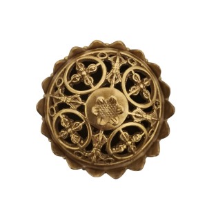 قندان برنزی گل لوتوس