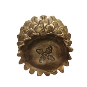 قندان برنزی گل لوتوس