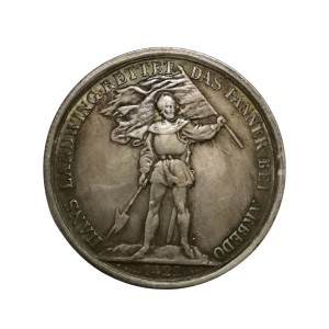 سکه 5 فرانک سوئیس ۱۸۶۹ میلادی جشنواره تیراندازی در زوگ