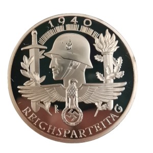 سکه المان هیتلر روکش نقره 1940 میلادی