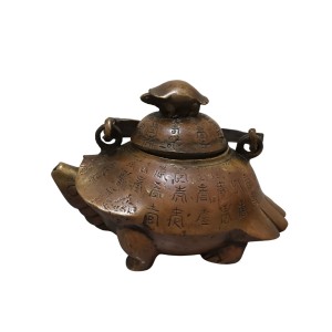 قوری لاک پشت برنزی