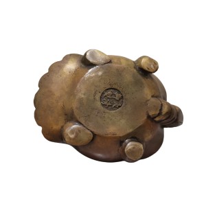 قوری لاک پشت برنزی