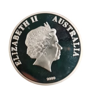 سکه الیزابت استرالیا روکش نقره
