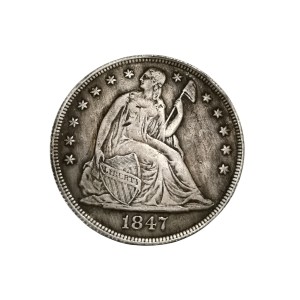 سکه دلار امریکا 1847 میلادی