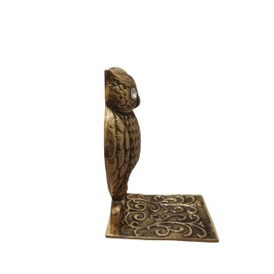 مجسمه جغد برنجی