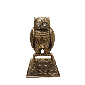 مجسمه جغد برنجی