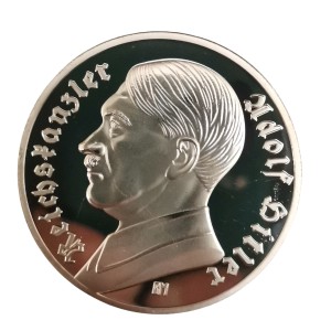 سکه المان هیتلر روکش نقره
