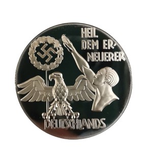 سکه المان هیتلر روکش نقره