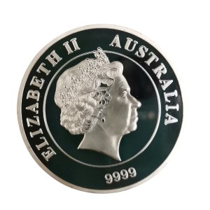 سکه استرالیا الیزابت روکش نقره
