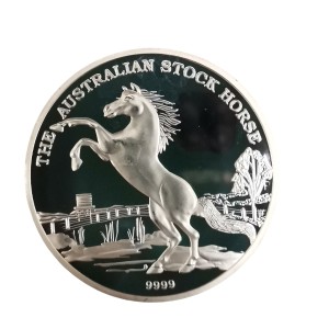 سکه استرالیا الیزابت روکش نقره