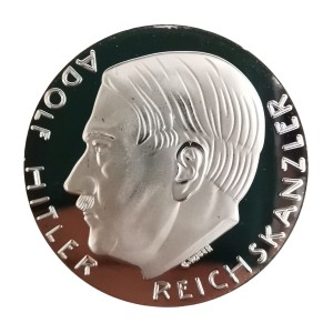 سکه هیتلر المان روکش نقره