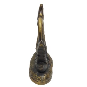 مجسمه قو عاشق برنزی