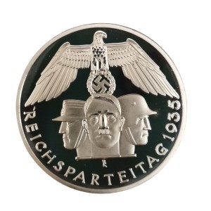 سکه المان هیتلر روکش نقره 1935 میلادی