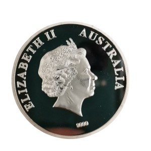سکه الیزابت استرالیا روکش نقره