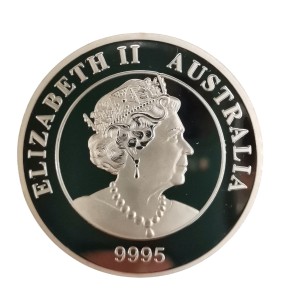 سکه الیزابت دوم استرالیا روکش نقره