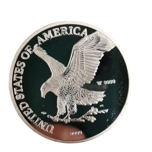 سکه یادبود امریکا روکش نقره 2021 میلادی