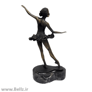 مجسمه  زن بالرین برنزی (۳)