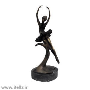 مجسمه زن بالرین برنزی (۴)