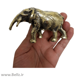 مجسمه فیل برنجی - کد ۶