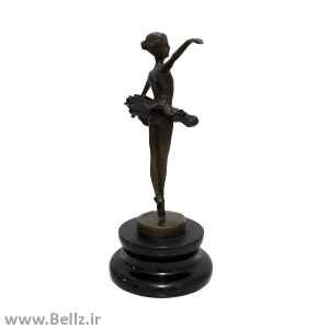 مجسمه زن بالرین برنزی (۷)