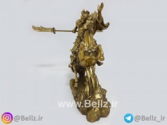 مجسمه سوار جنگجو برنزی (۱)