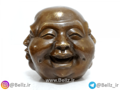مجسمه  4رخ بودا برنزی (صورت)