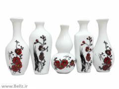 ست ۵ عددی گلدان مینیاتوری (طرح ۲)