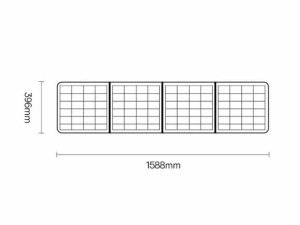 پنل خورشیدی قابل‌حمل 100 وات بیسوس Baseus CCNL050006 Energy stack Solar panel 100W