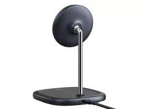 استند شارژر وایرلس بیسوس Baseus Swan Magnetic Desktop Bracket Wireless Charger