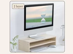 پایه نگهدارنده مانیتور چوبی اوریکو با انتخاب ارتفاع دوگانه 135 میلی متری ORICO-MSR-03 Monitor Holder