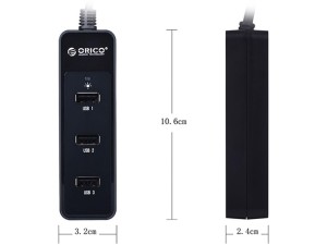 هاب ۴ پورت اوریکو ORICO USB 2.0 W5PH4-U2