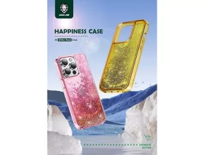 قاب آکواریومی آیفون 14 پرو مکس گرین Green iPhone 14 Pro Max Aquarium Happiness Case