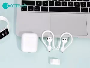 نگهدارنده ایرپاد پرو با قابلیت نصب در بند ساعت کوتتسی Coteetci Airpods Prp hook adapter suit CS8142-BK