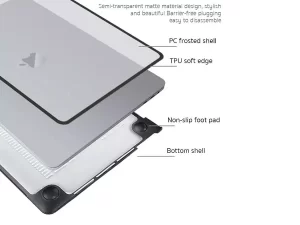 کاور محافظ مک بوک پرو 14 اینچ کوتتسی COTEETCI Frame Protection MACBOOK PRO 14 11015