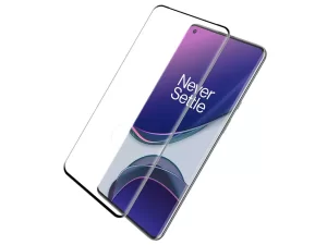 محافظ صفحه نمایش شیشه ای منحنی وان پلاس نیلکین Nillkin OnePlus 9 Pro 3D CP+MAX Tempered Glass