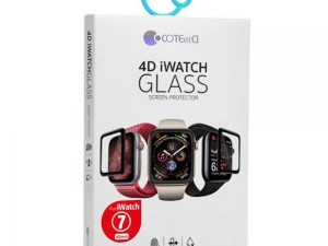 گلس اپل واچ 45 میلی‌متری سری 7 و 8 کوتتسی Coteetci iWatch7/8 full Glue tempered glass 45mm 24006-45