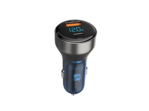 شارژ فندکی تایپ سی و یو اس بی 63 وات ارلدام Earldom 2port car charger model ES-CC10