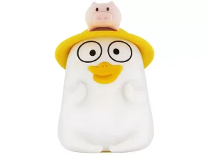 چراغ خواب فانتزی رومیزی سیلیکونی شارژی Xiao Liu Ya pat lamp USB cute desktop ornament silicone