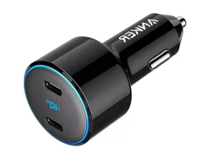 شارژر فندکی تایپ سی 48 وات انکر Anker PowerDrive+ III Duo 48W Car Charger A2725H11