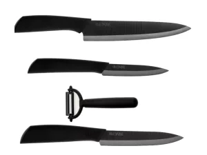 ست چاقو و پوست کن شیائومی Xiaomi HUOHOU Nano Ceramic Knife Set HU0010