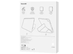 کاور کلاسوری آیپد پرو 12.9 اینچ همراه با جای قلم بیسوس Baseus Minimalist Series Protective Case for Ipad iPad Pro 12.9 (2018/2020/2021/2022) P40112502111