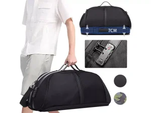 کیف باشگاه حرفه ای ضدآب با قابلیت جدا سازی وسایل بنج BANGE BG-77178 Handheld Large Capacity Travel Bag Mens/Ladies Wet &amp; Dry Gym Bag