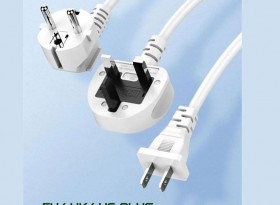 چند راهی برق 5 خانه ارت دار الدینیو مدل SC5319 + شارژر USB و TYPE-C با کابل 2 متری