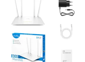 روتر بی‌سیم کودی مدل WR300S با سرعت 300 مگابیت بر ثانیه