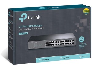 سوییچ 24 پورت گیگابیتی و رکمونت مدل TL-SG1024D TpLink