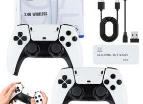 کنسول بازی Game Stick 4K Ultra HD طرح گیم پد PS5