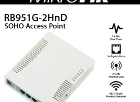 روتر بی سیم میکروتیک مدلRB951G-2HnD Mikrotik